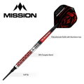 Mission Softtip Darts Roman Benecký Black & Red 18g