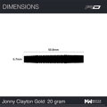 Red Dragon Softtip Darts Jonny Clayton Gold 20g