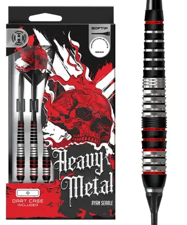 Harrows Softtip Darts Heavy Metal soft 18g Harrows Softtip Darts Heavy Metal soft 18g