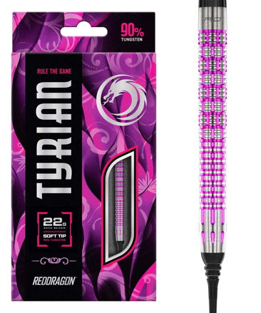 Red Dragon Softtip Darts Tyrian 22g