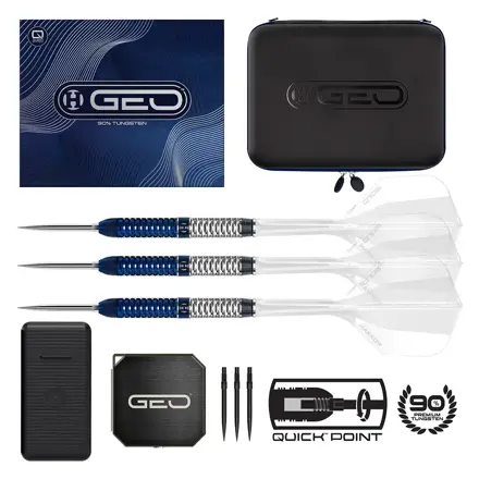 Harrows Steeltip Darts Geo 01 Parallel QuickPoint 23g Harrows Steeltip Darts Geo 01 Parallel QuickPoint 23g