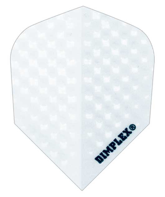 Harrows Flights Dimplex White No.6