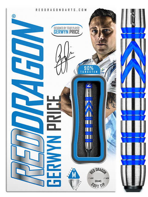 Red Dragon Softtip Darts Gerwyn Price 22g