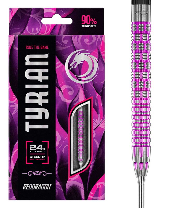 Red Dragon Steeltip Darts Tyrian 24g